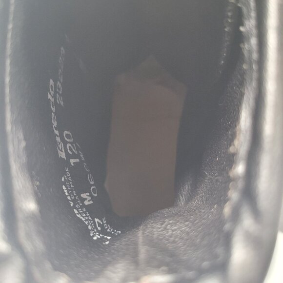 Laredo Kilte Roper Women's Black Leather Lace up Western Boots US Size 7M - Picture 8 of 12